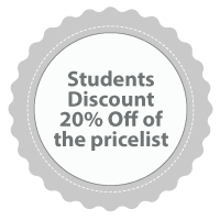 students-discount-badge